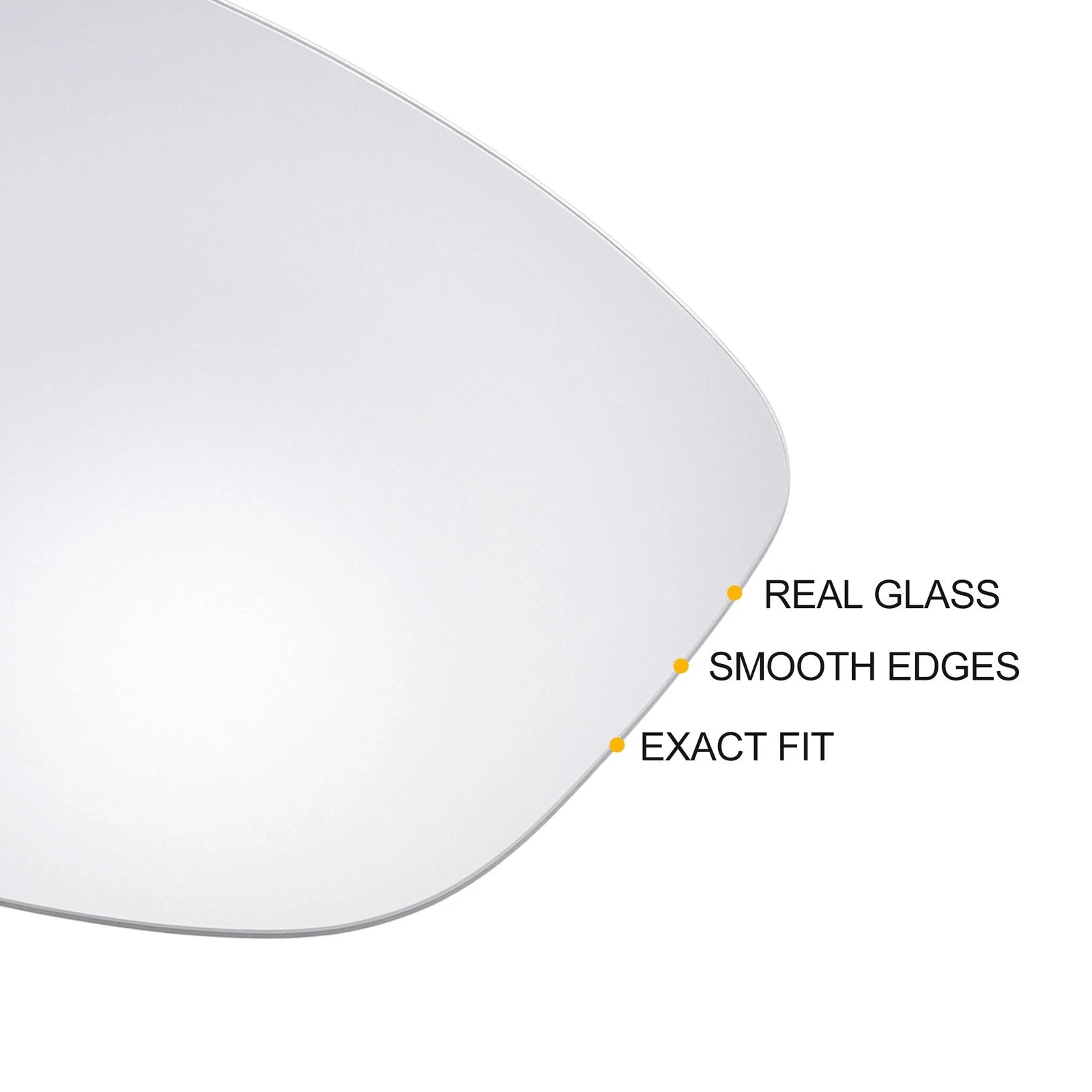 Heated Right Side Mirror Glass w/ Backing Plate for Mazda CX-5 (2013–2014)