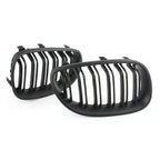Matte Black Upper Bumper Grill Mesh Grille for BMW E60 E61 M5 2004-2009