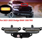 Smoked Amber LED Hood Scoop Marker Lights for Dodge RAM 1500 TRX (2021–2025)