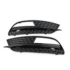 ABS Front Bumper Fog Light Grille Covers for Audi A5 (2012-2016)