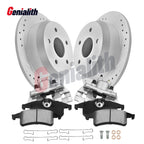 Rear Brake Rotors Calipers Pads for Jeep Grand Cherokee (1999–2004)
