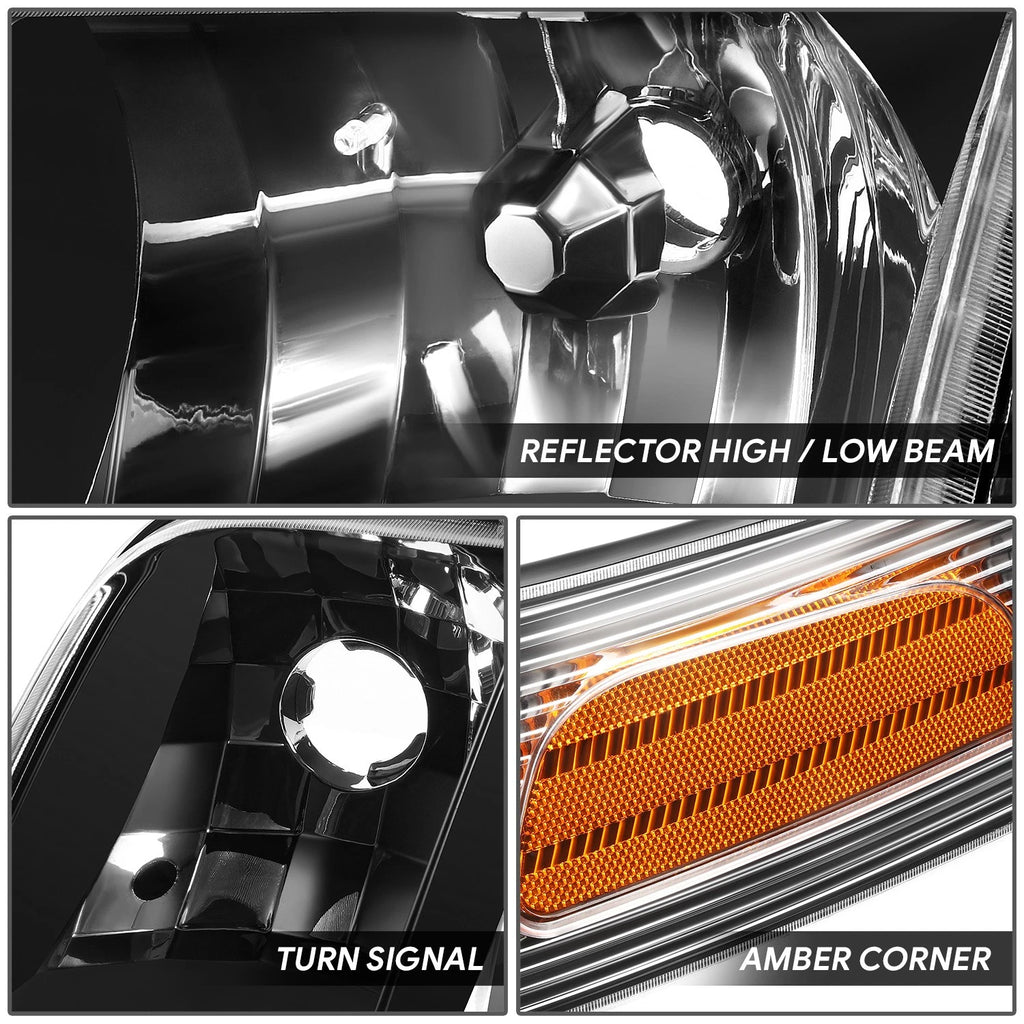 Headlight Amber Corner Signal Lamps for Ford Crown Victoria (1998–2011)