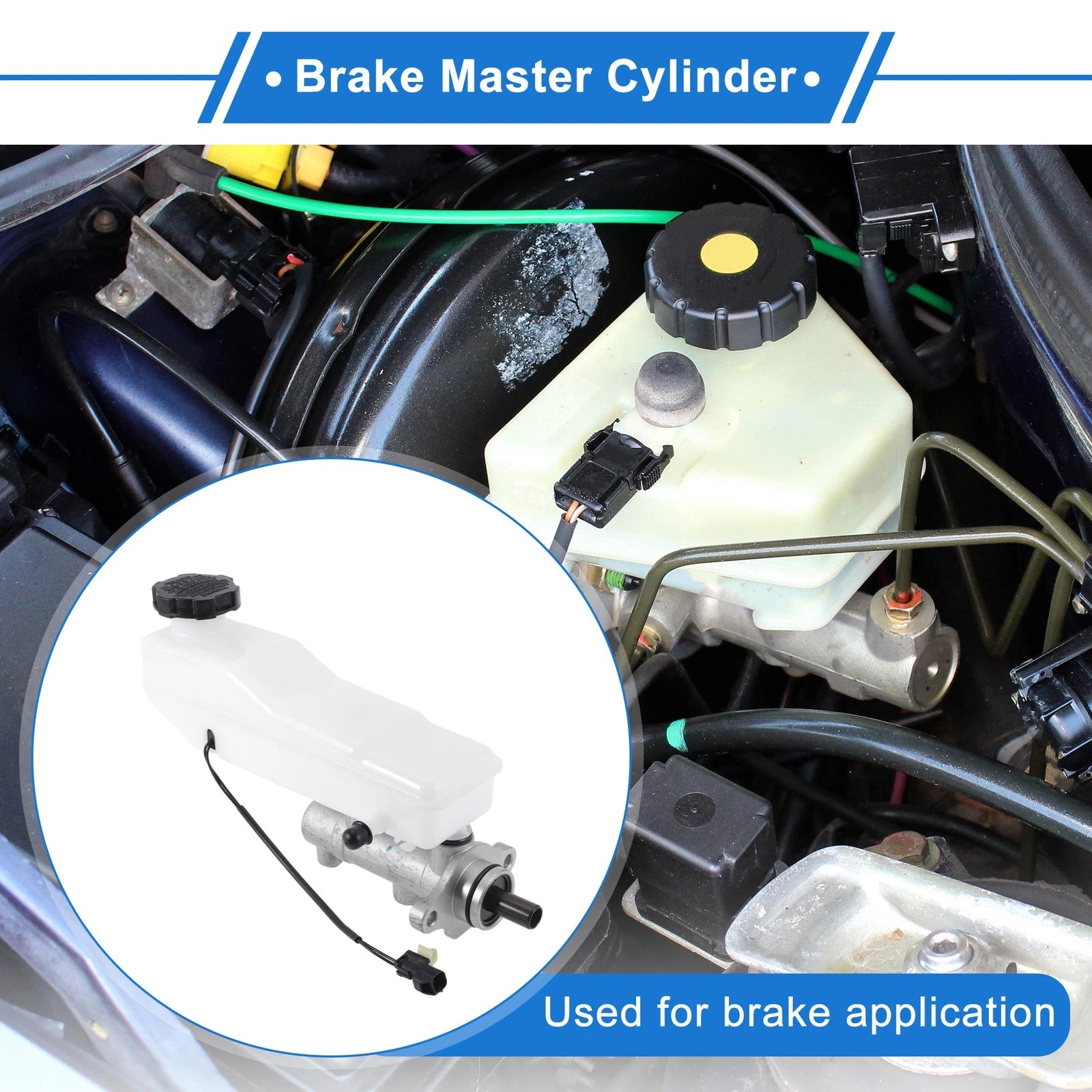 Brake Master Cylinder with Reservoir No. 585104H000 for Hyundai H1 Starex (1997–2004)