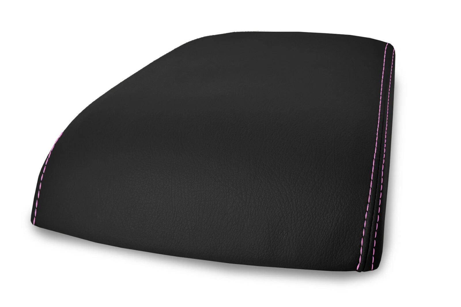 Armrest Cover for Ford Explorer Limited (2011–2019) - Leather, Pink Stitch
