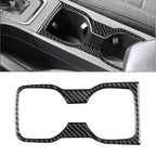 Carbon Fiber Cup Holder Cover Trim for Ford Ranger (2019-2022)