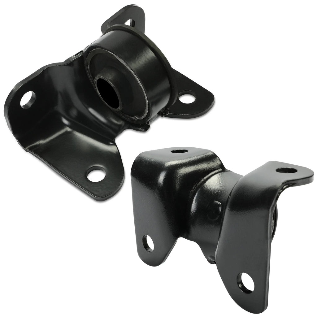 Set of 2 Front Torsion Bar Crossmember Mounts for Chevy Silverado GMC (1999–2007)