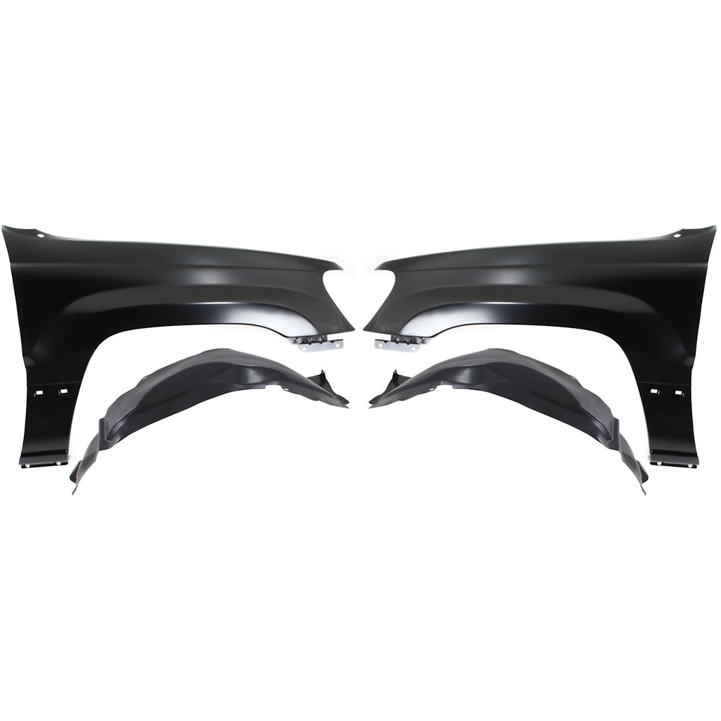 Fender Kit for Jeep Grand Cherokee (2004) Front LH RH with Molding Holes