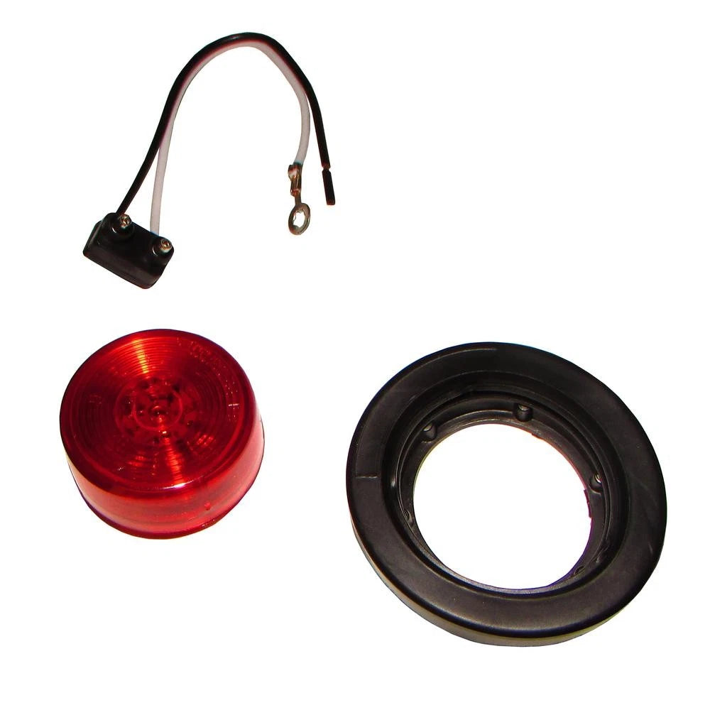 2" Round LED Red Side Marker Light Kit for Universal Products (Replaces V198KR)