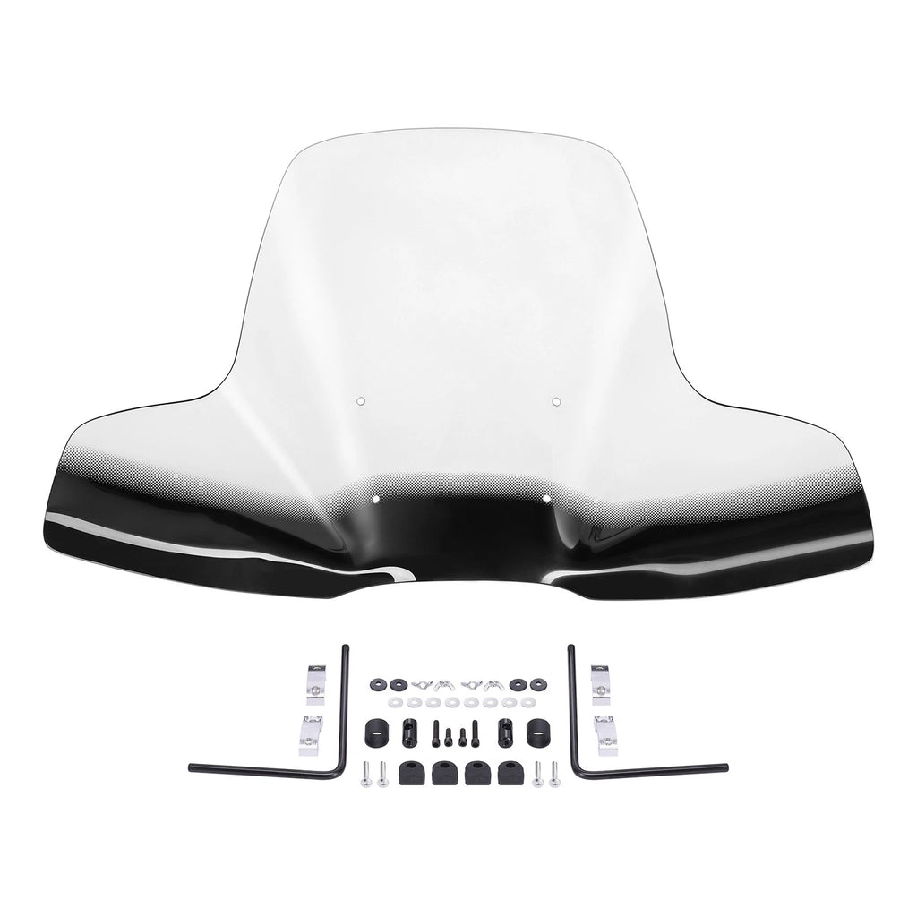 2-Tone ATV Windshield for Polaris Arctic Cat Can-Am Fourtrax Grizzly