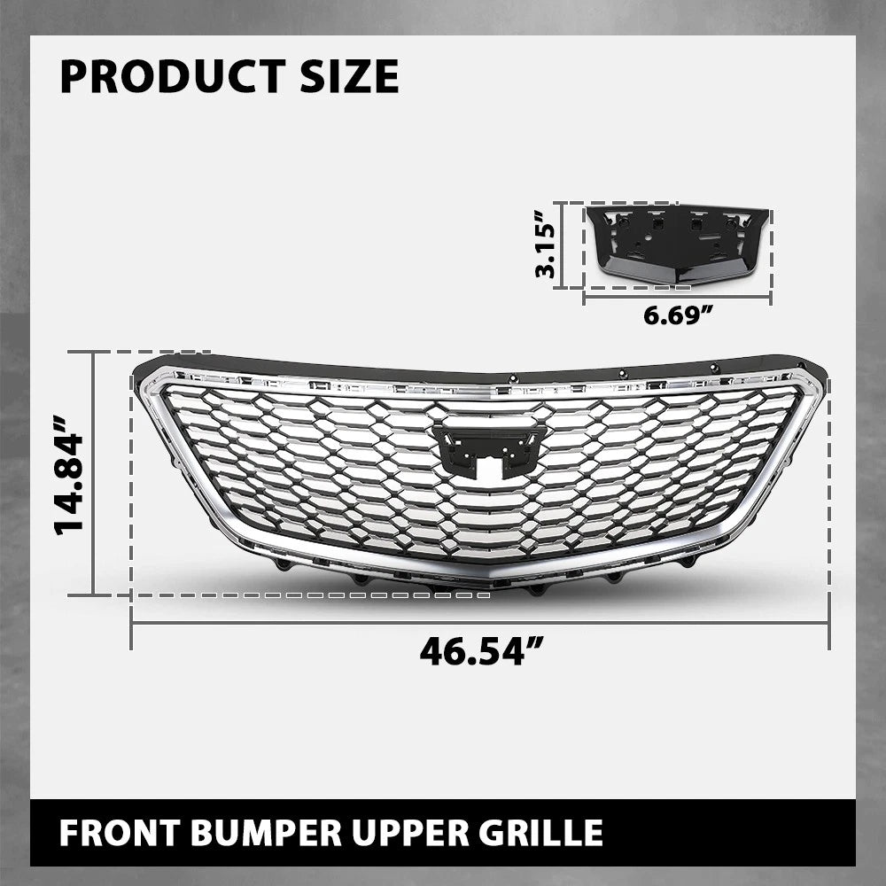 Chrome Grille for Cadillac XT4 (2019–2023)
