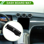 Dashboard Cover Mat for Mercedes Benz GLA Class X156 2014-2020 Black