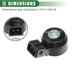 2X Ignition Knock Sensor for Nissan 240SX (No. 22060-30P00)