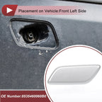 Front Left Washer Nozzle Cover for Lexus LX570 (2013-2015) - Silver Tone 1 x