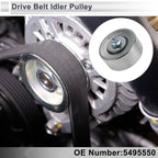 Drive Belt Idler Pulley for Buick Enclave 3.6L (2009–2013) No. 5495550 Steel