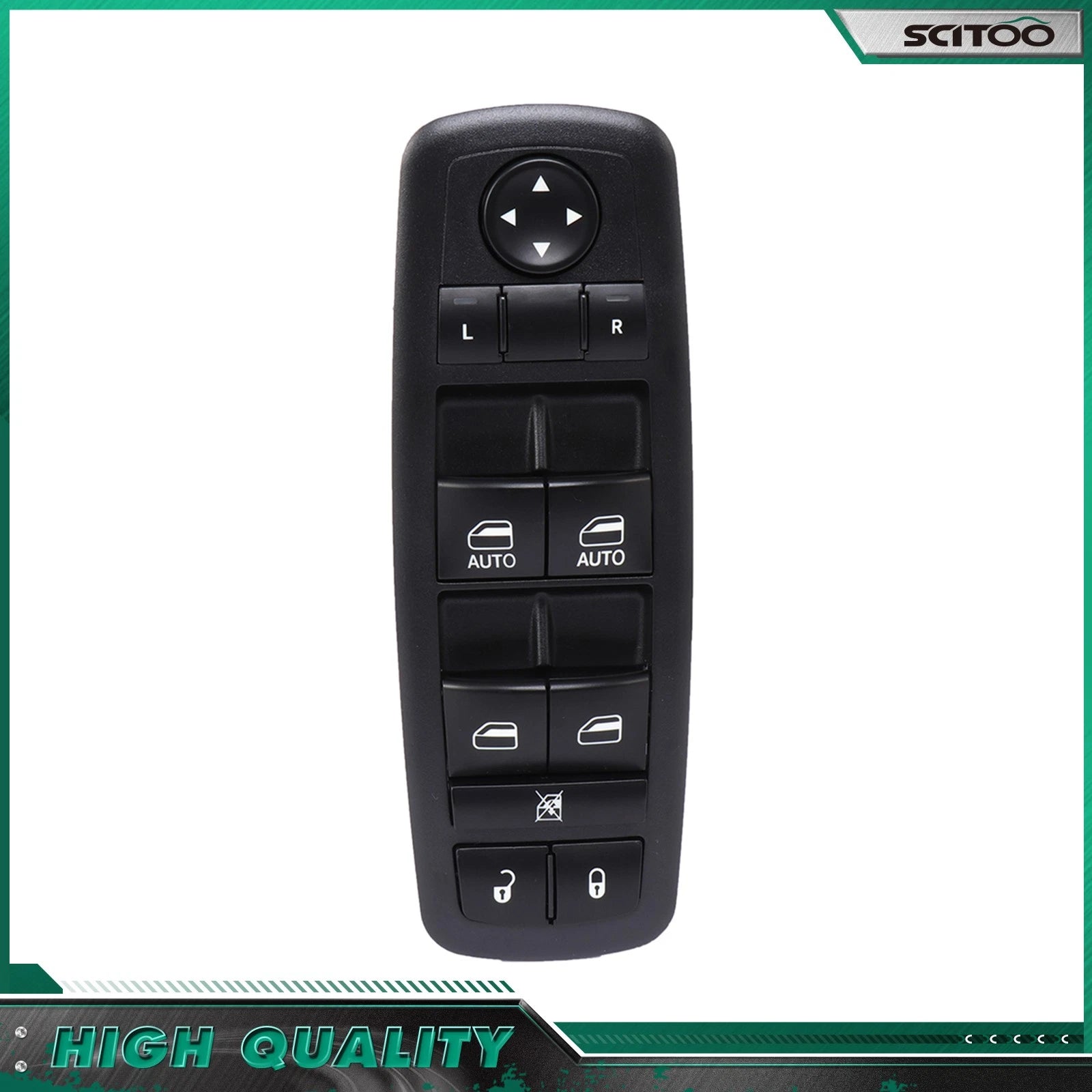 Window Switch for Ram 1500 2500 3500 4500 (2013–2015) 3+9 Pin Dual AUTO