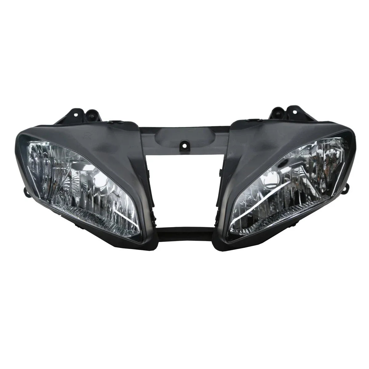 Black Front Headlight Assembly for Yamaha YZF R6 (2008-2016)