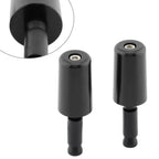 2X Handlebar Grips for Universal Motorcycle (50.8mm) - Black