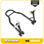 Rear Stand for Motorcycle Bike - Black