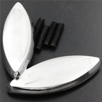 Mirror Block Off Bases for Kawasaki Ninja ZX-14/Zx-14R (2006–2009) Chrome