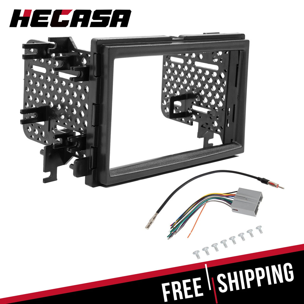 Double Din Dash Kit for Ford F250 F350 F450 F550 Super Duty (2005–2016)