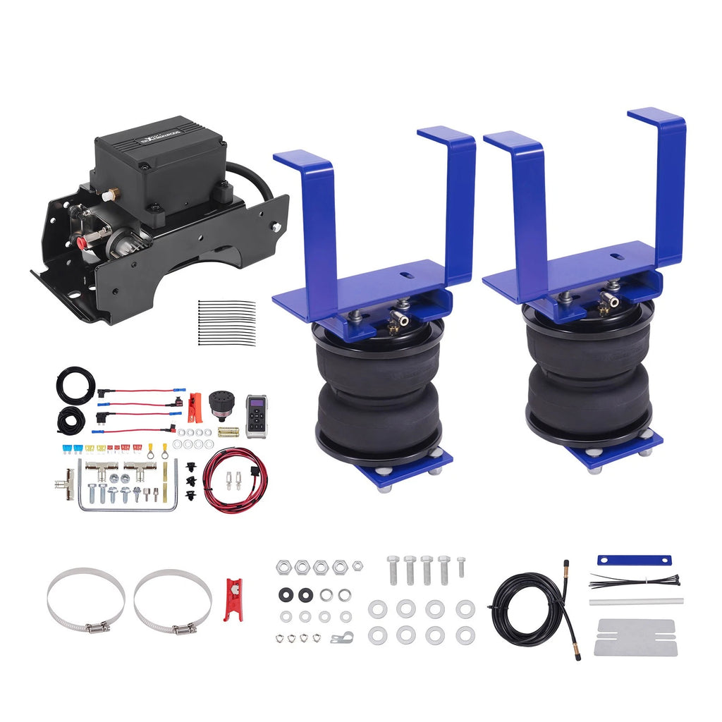 Air Spring Kit + Wireless Compressor Kit for GMC Sierra 3500 (2006–2010)