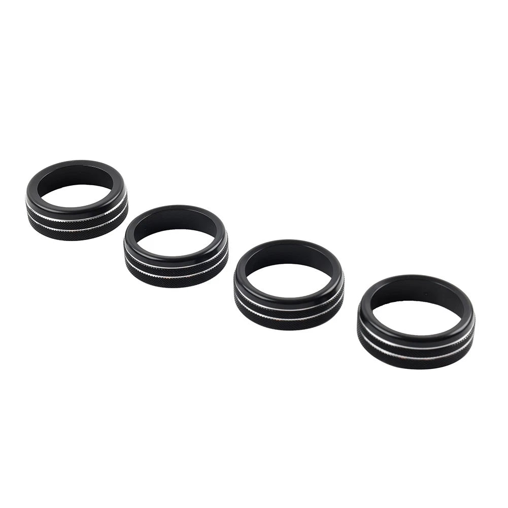 AC Climate Control Ring Knob Trim for Toyota Tacoma (2016–2023) Black