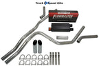 2.5" Dual Exhaust Kit for Chevy Suburban (2007–2014) Flowmaster 50 Series SW Tip