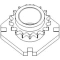 17 Tooth Drive Sprocket for AH143227 (50 Chain)
