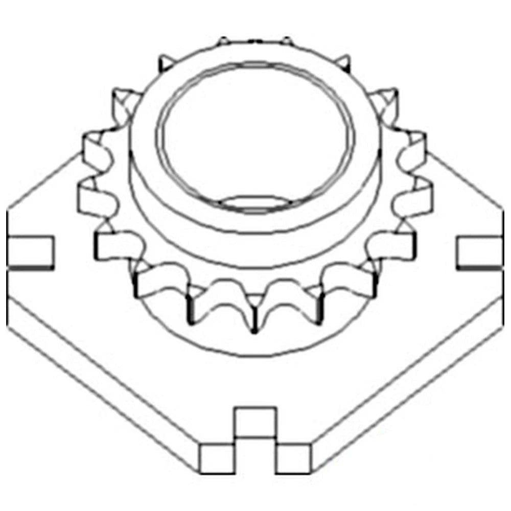17 Tooth Drive Sprocket for AH143227 (50 Chain)