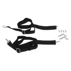 Marine Top Straps for Boat Awning (Adjustable Length, Snap Hook)