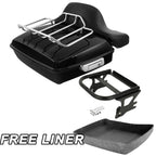 Chopped Trunk Pad Rack for Harley Touring Road King (1997–2008)