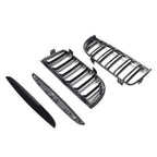 Dual Slat Front Kidney Grille for BMW 3-Series E90 E91 (2005-2008)