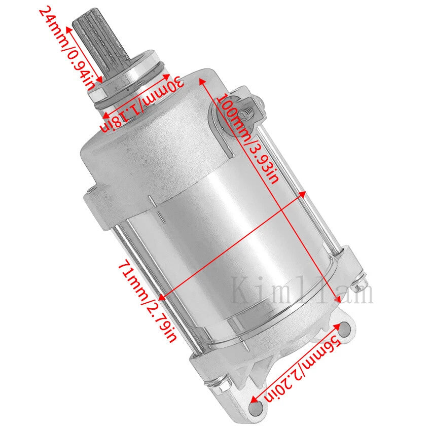 Starter Motor for Yamaha YZF-R1 (2000–2003) 5PW-81890-02 5PW-81890-01 5PW-81890-00