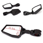 UTV Side Mirrors for Polaris RZR Ranger Yamaha (1.75" Bar)