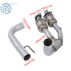 Front Catalytic Converter for Jeep Grand Cherokee WJ (2001–2004) L6 4.0L