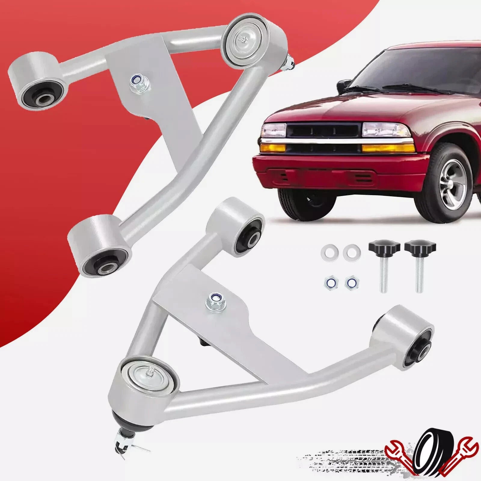 Front Upper Control Arm Ball Joint for Chevy S10 (1982–2005) 2-4" Lift