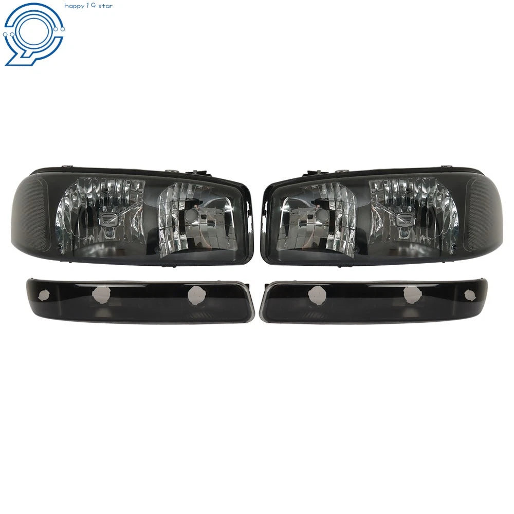 Smokey Headlight Assembly for GMC Sierra 1500, Yukon (1999-2007)