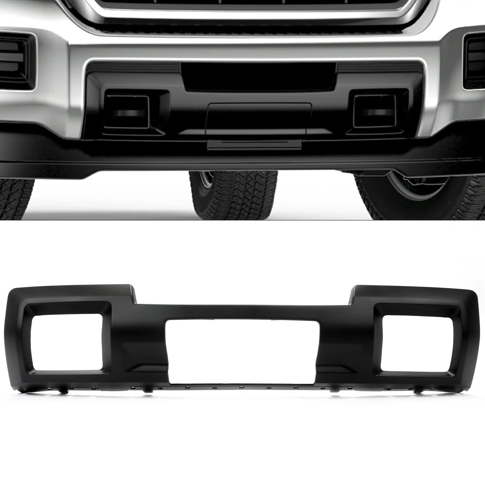 Front Bumper Skid Plate for GMC Sierra 2500/3500HD (2015–2019)