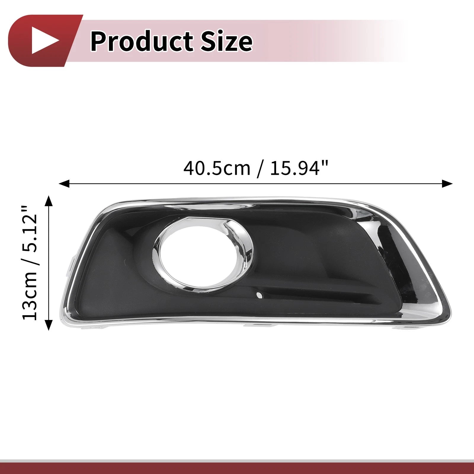 1 Pc Fog Light Grill for Chevy Malibu (2013–2014) No.20768846