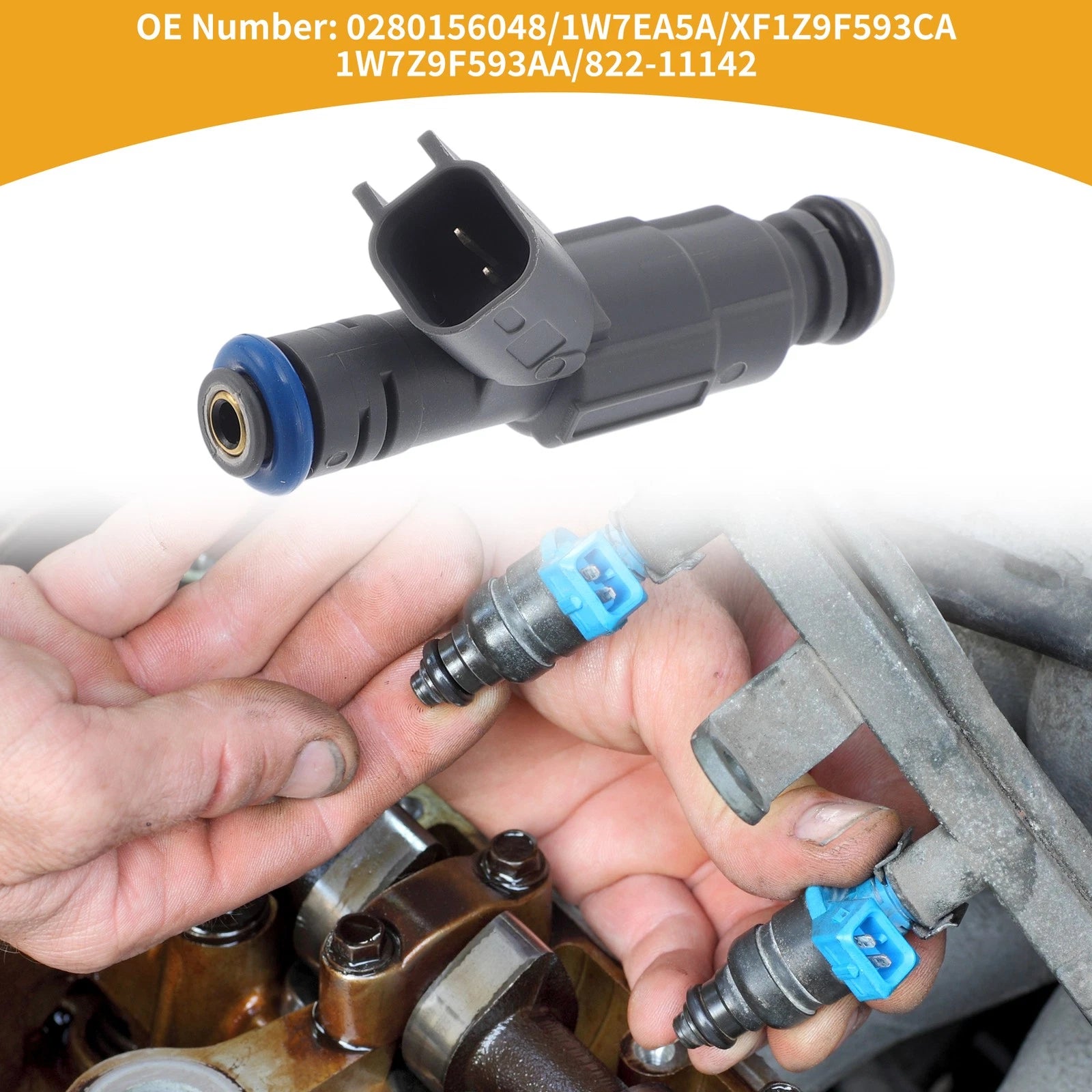 Fuel Injector No.0280156048/1W7EA5A/XF1Z9F593CA for Ford Crown Victoria (1992–2011)