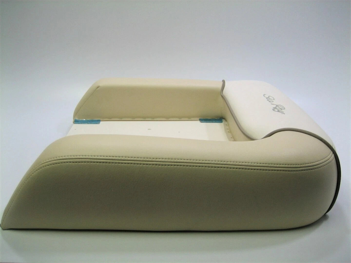 Beige Helm Seat Cushion for Sea Ray 215 Express Cruiser
