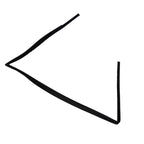 Weatherstrip for Mitsubishi Montero (1992–2000)