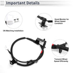 ABS Wheel Speed Sensor No. 599303K000 for Hyundai Azera (2005–2009)