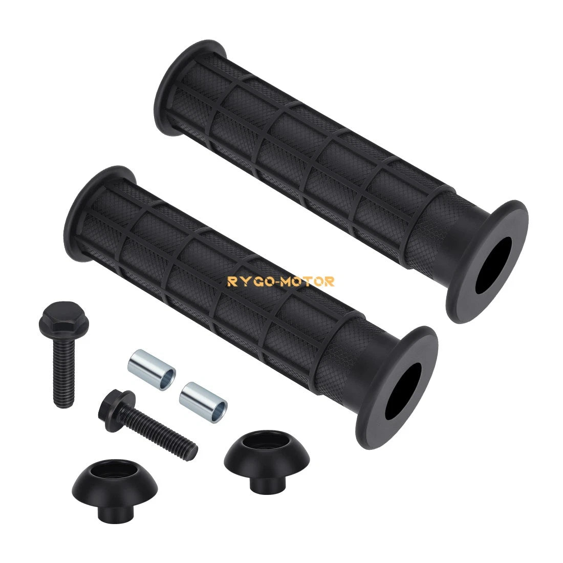 Handle Grip & Bar End Guard w/ Screw for Honda FourTrax 250 300 350 (1986–2004)