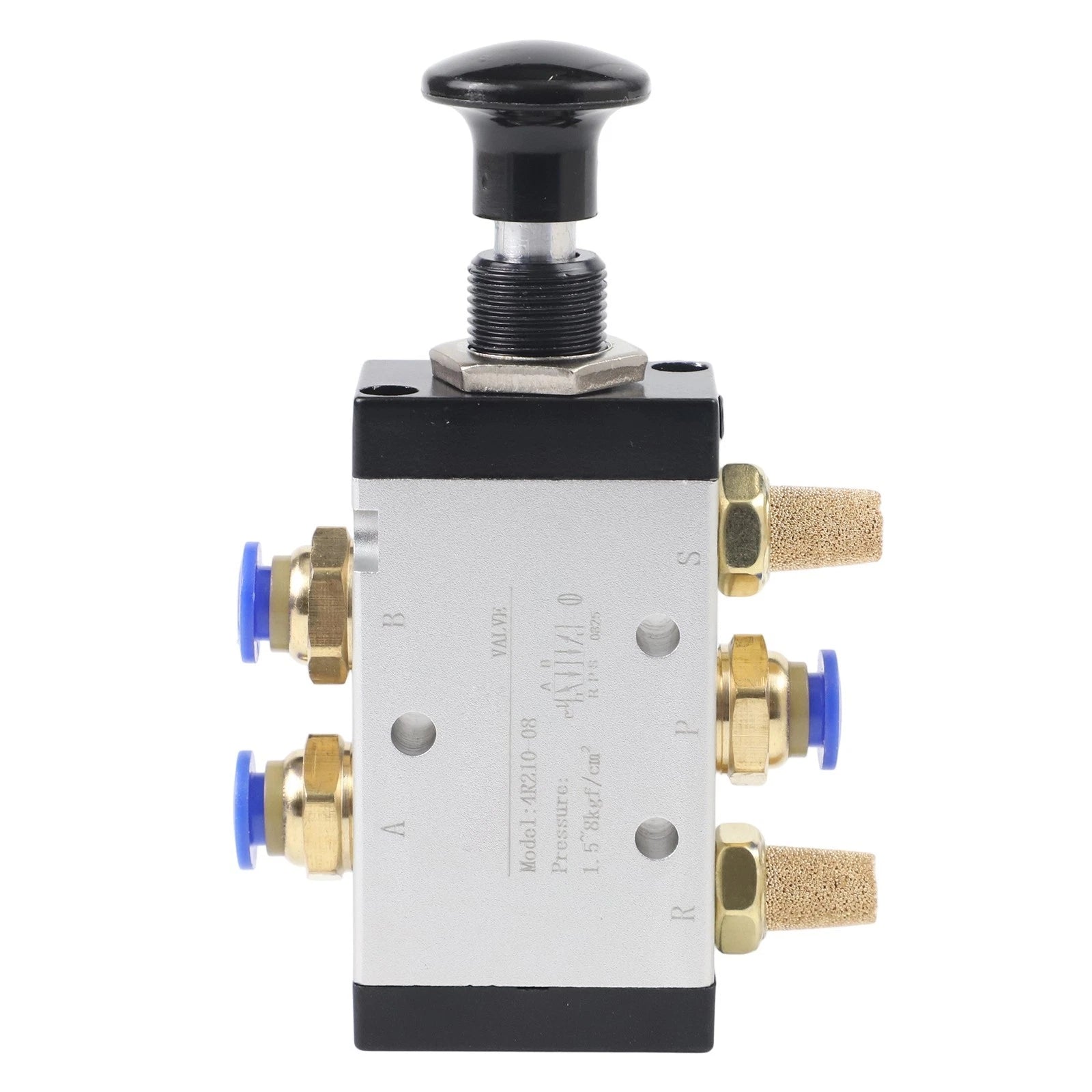 5-Way Pneumatic Air Valve for Hand Push Pull Control (4R210-08)