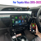 Wireless BT Radio for Toyota Hilux 2015-2022, 64GB Apple CarPlay, Android Auto