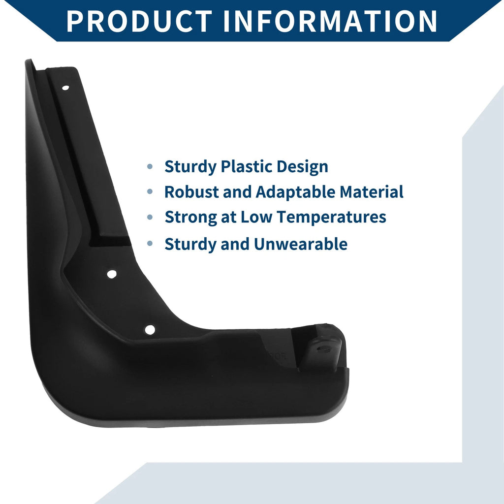 Set of 4 Mud Flaps Splash Guards for Mercedes-Benz A Class (2013–2019)