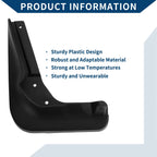 Set of 4 Mud Flaps Splash Guards for Mercedes-Benz A Class (2013–2019)