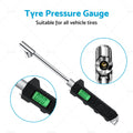 Digital Tire Pressure Gauge for Car Bike Truck (30 PSI)