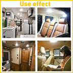 LED Ceiling Light Fixture for RV Camper Trailer (12V)